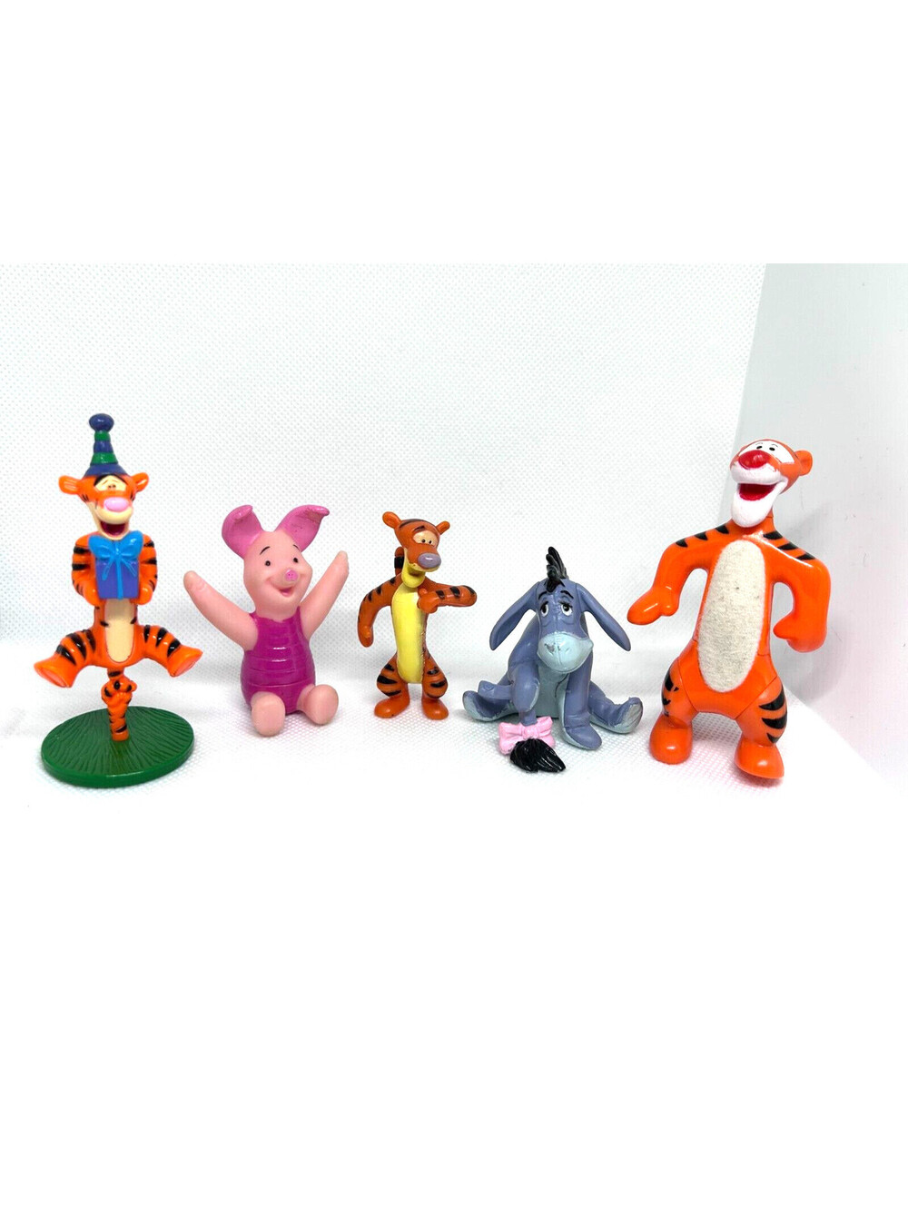 Winnie the Pooh Figures - Lot of 5 - Tigger, Piglet, Eeyore